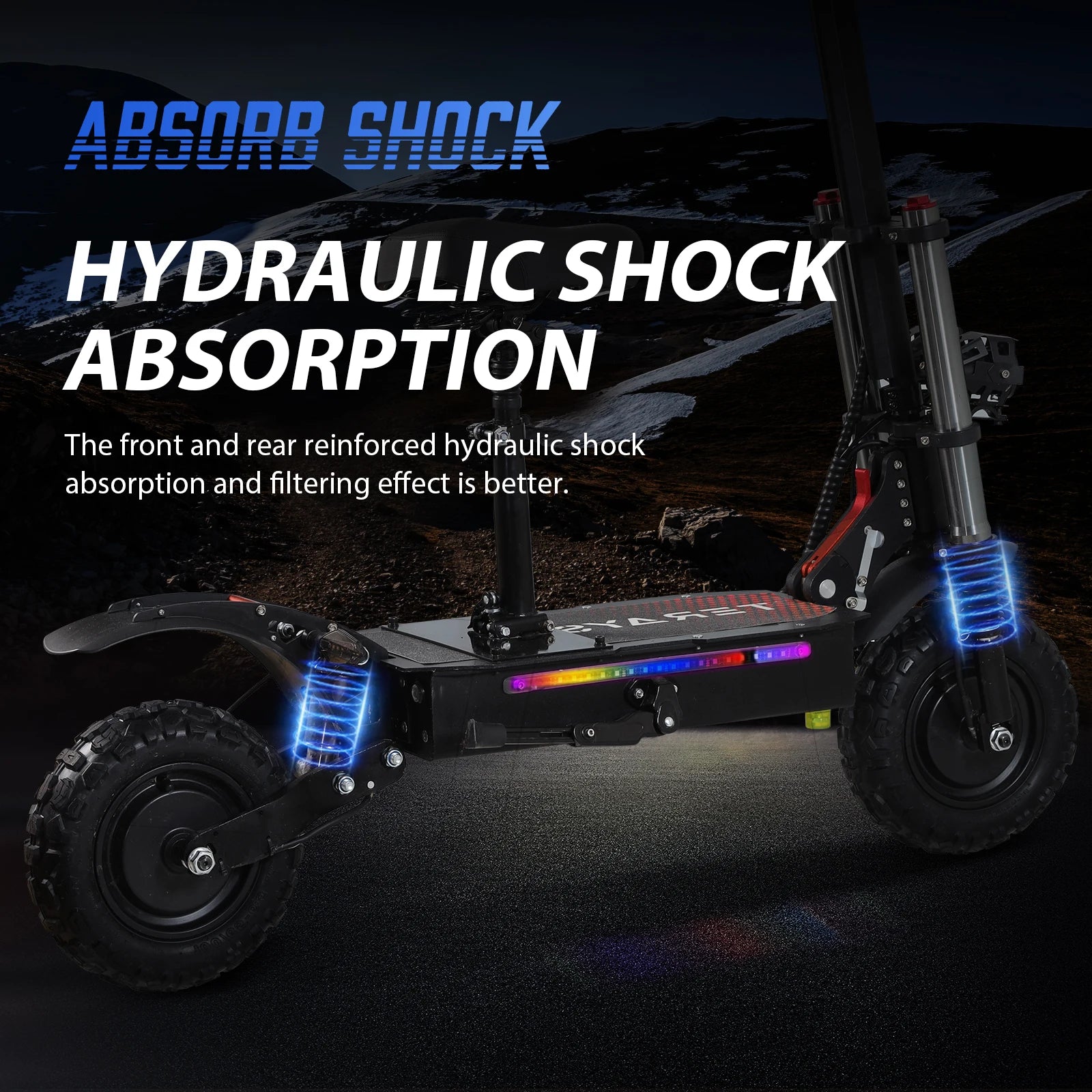 6000W High Power Adult Electric Scooter